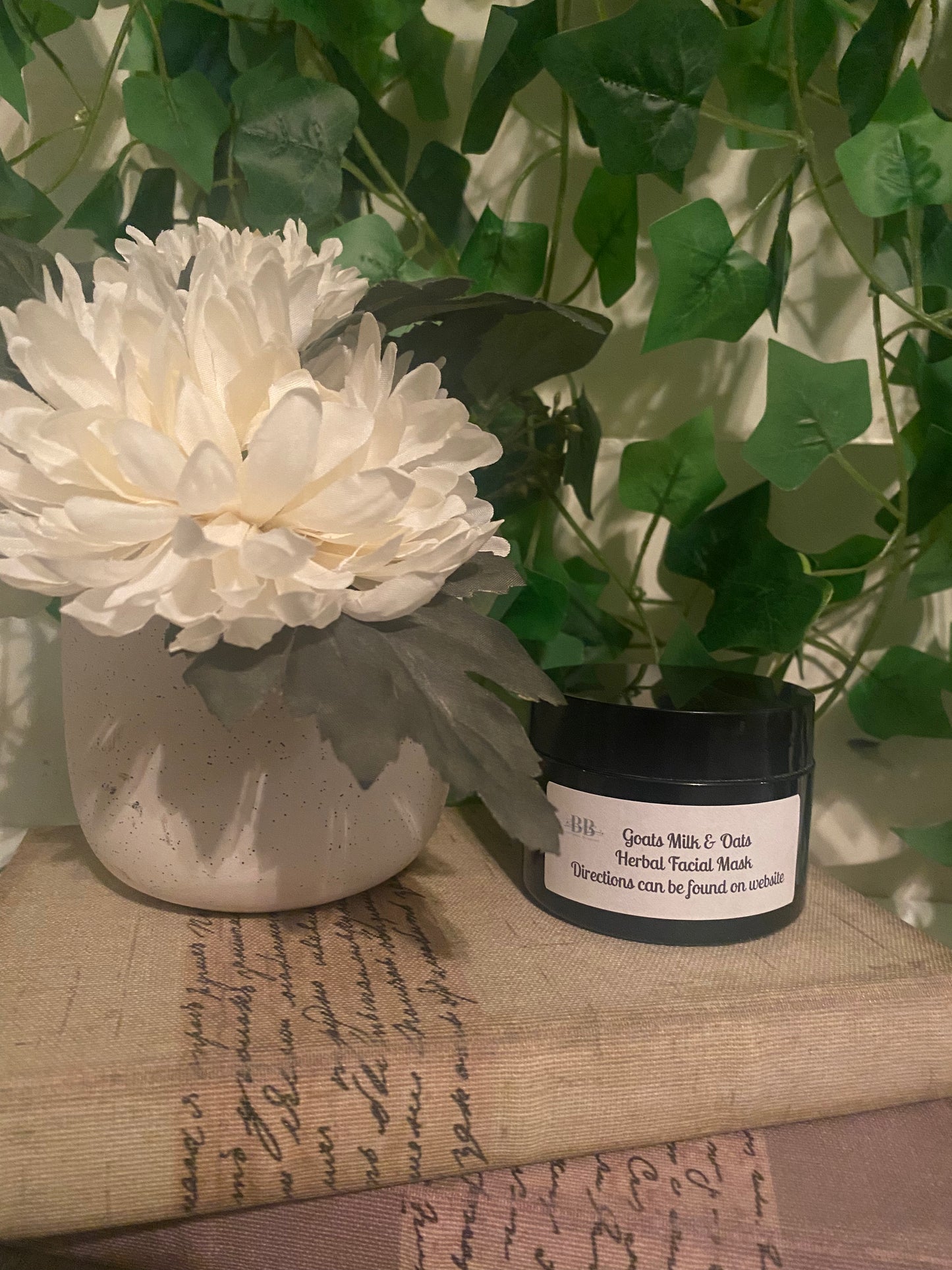 Botanical Beauty Goat Milk & Oats Herbal Face Mask Kit
