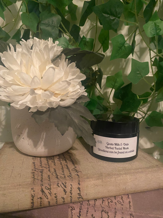 Botanical Beauty Goat Milk & Oats Herbal Face Mask Kit